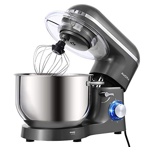 Cuisinart Stand Mixer, 12 Speed, 5.5 Quart Stainless Steel Bowl, Chef's  Whisk, Mixing Paddle, Dough Hook, Splash Guard w/ Pour Spout, Frosted Blue