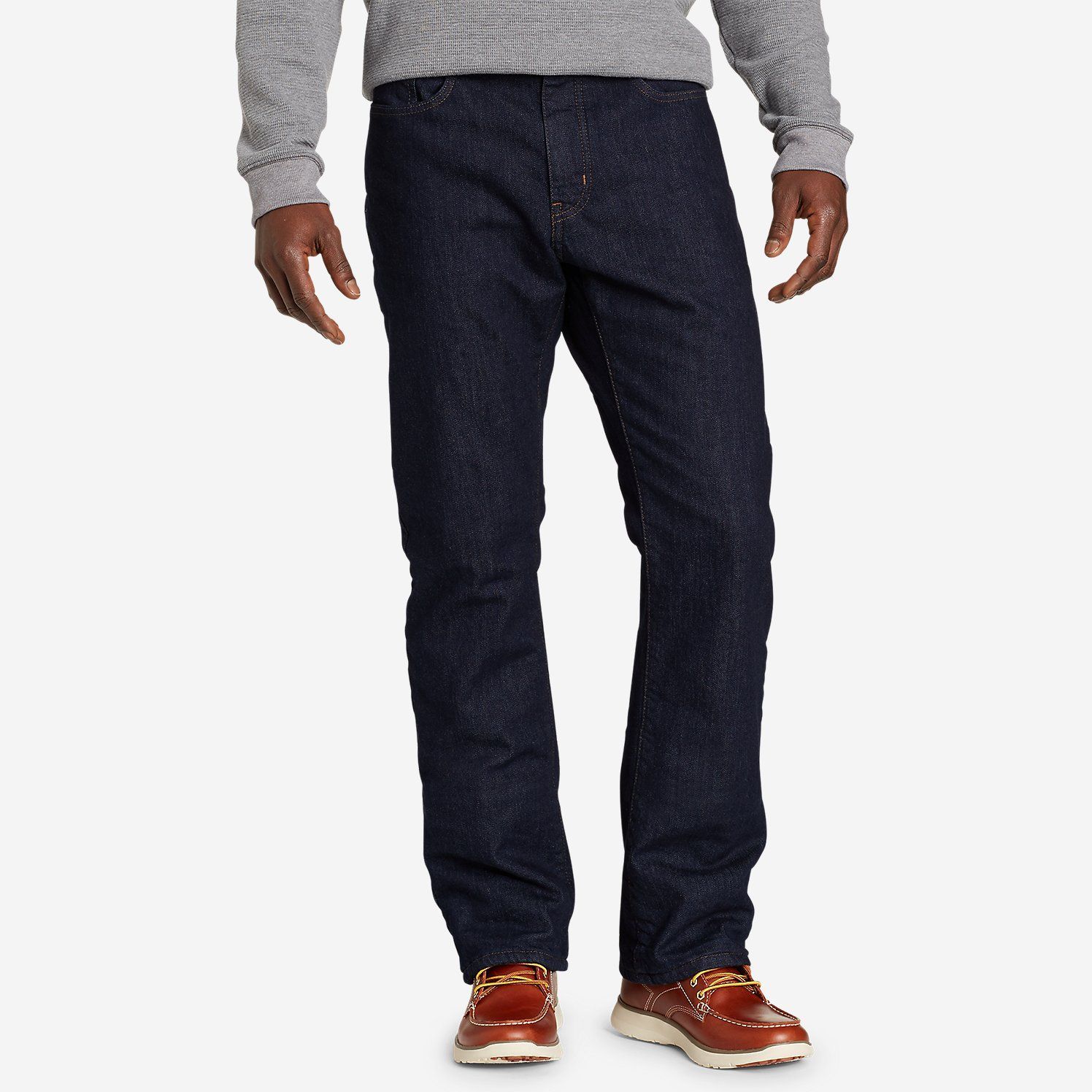 fleece lined jeans mens levis