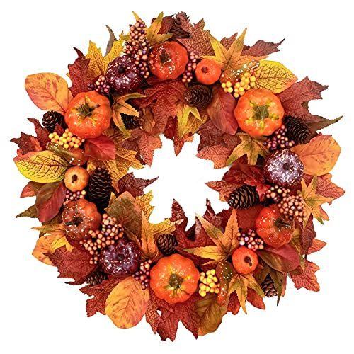 Tiny Land Fall Wreath for Front Door