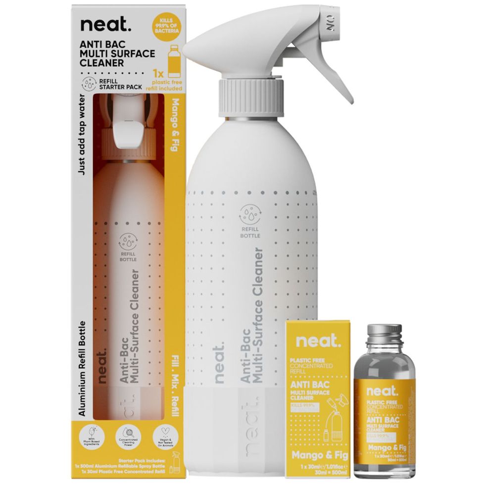neat. Anti Bac Multi Surface Cleaner Refill Starter Pack