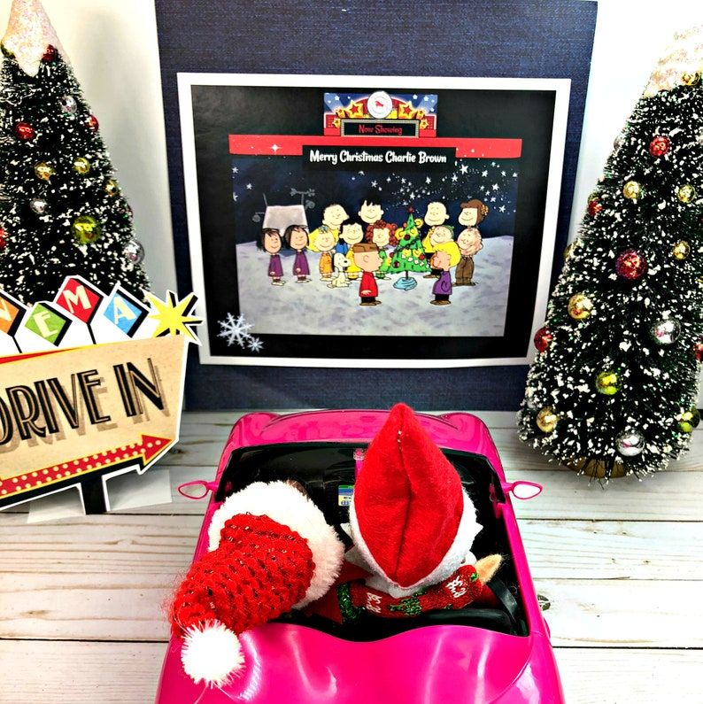 Elf on the Shelf Drive-In Movie Theater