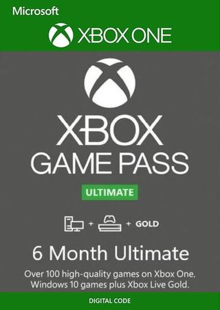 6 Month Xbox Game Pass Ultimate Xbox One / PC