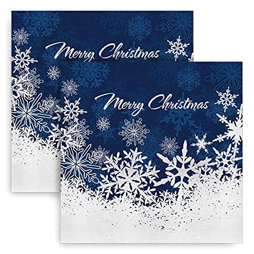 80 Pack Christmas Paper Napkins, Amazon, £13.99