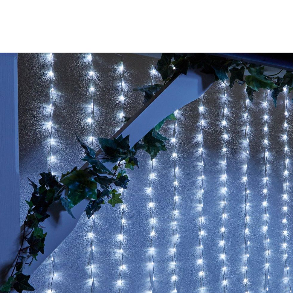 240 White LED Waterfall Indoor/Outdoor Christmas Lights