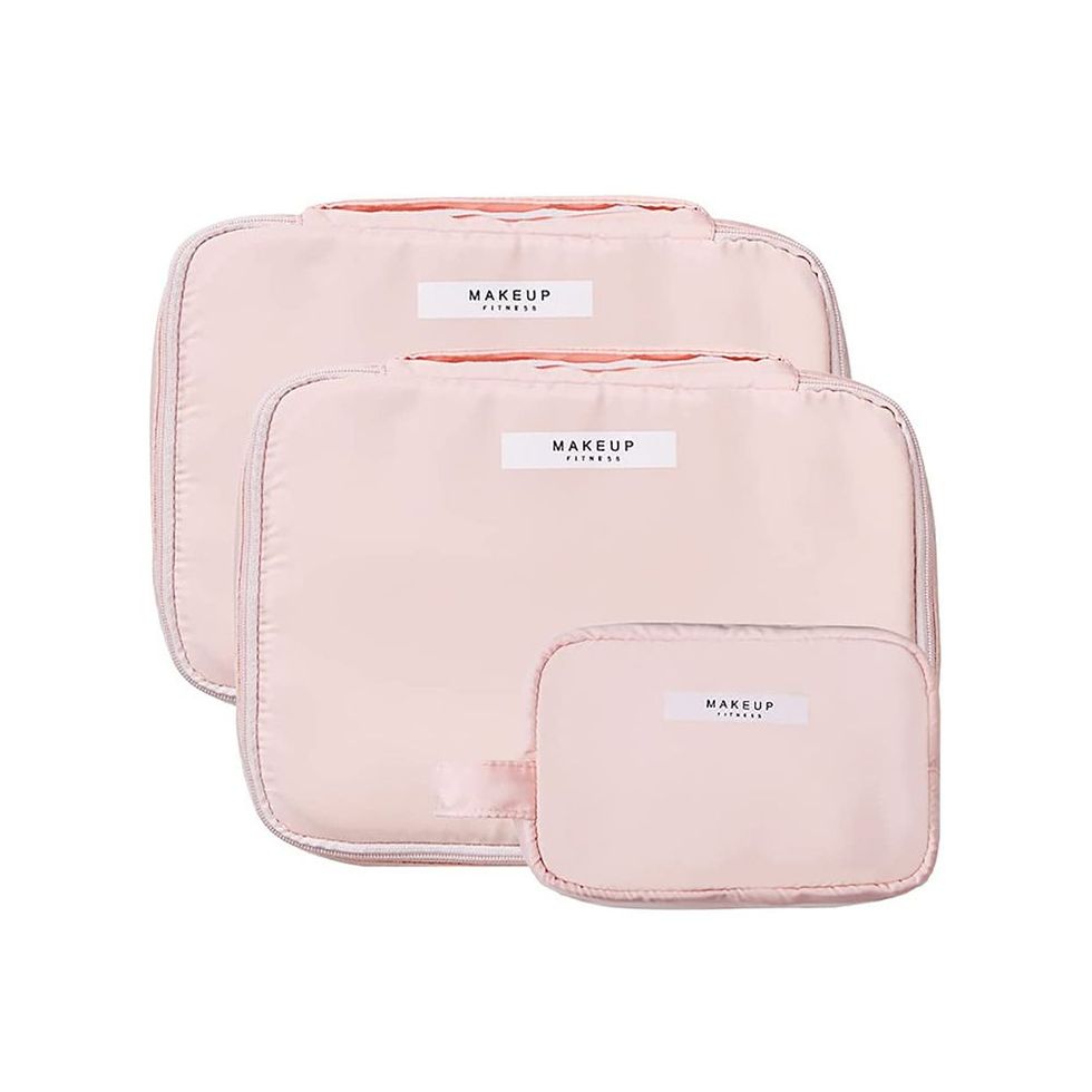 Simple Waterproof Canvas Makeup Pouch Fashion 2021 New Cosmetic