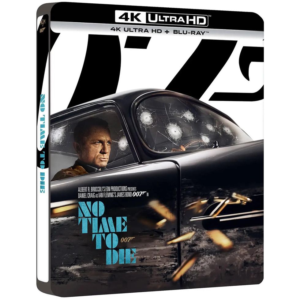 No Time to Die 4K UHD + Blu-Ray steelbook