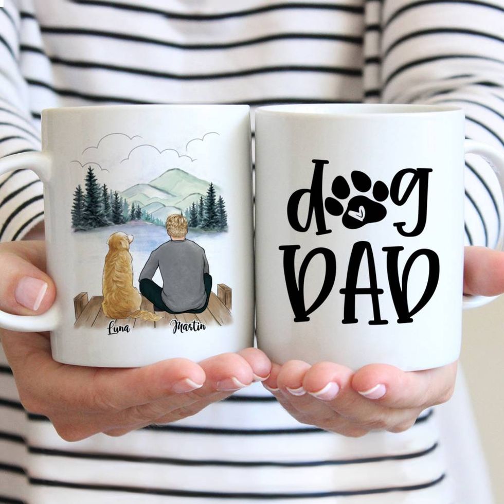 Dog Dad - Personalized Mug