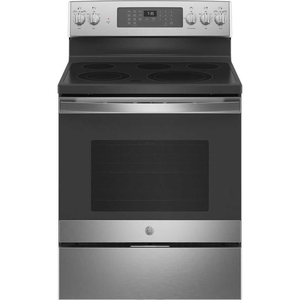 Electric Convection Range with No Preheat Air Fry