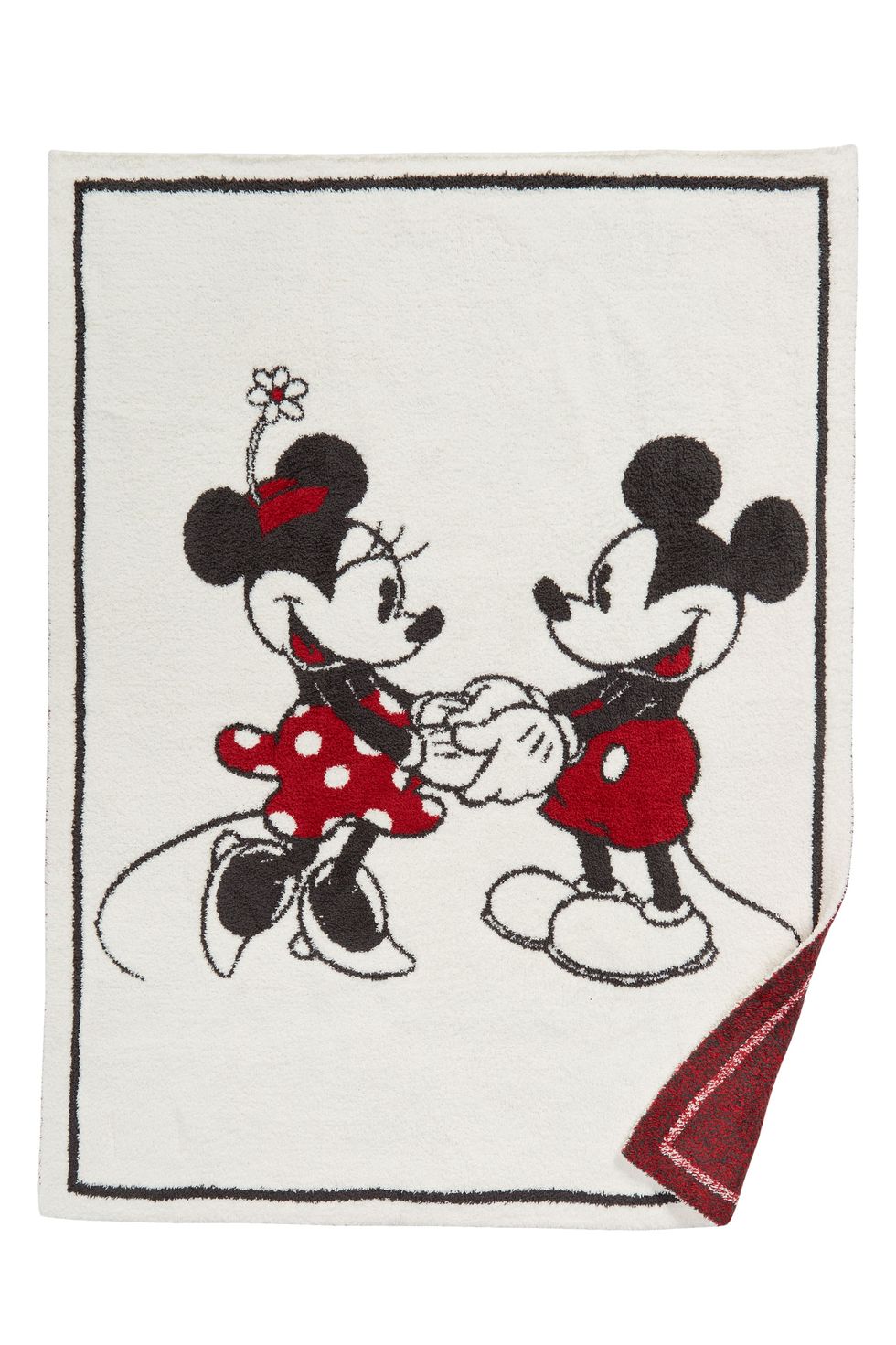 Classic Mickey & Minnie Baby Blanket