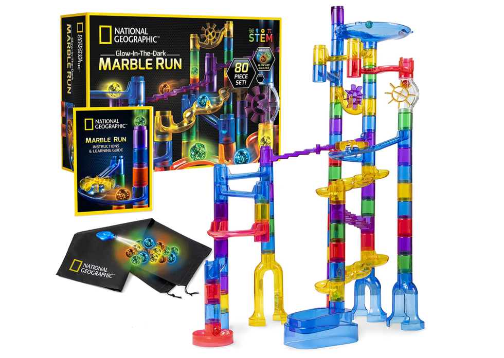 Glowing Marble Run
