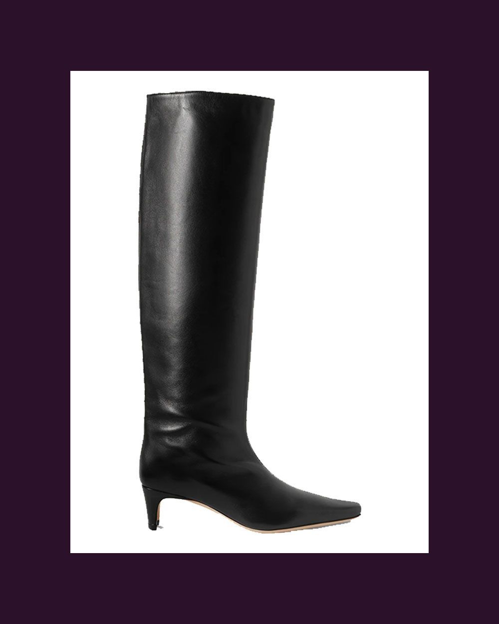 Wally Leather Knee Boots