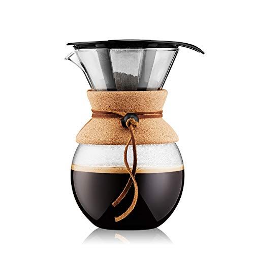 1L Cork Band Pour Over Coffee Maker