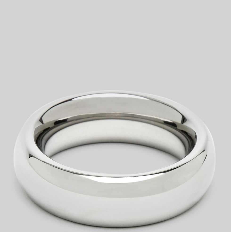 Deluxe Stainless Steel Donut Cock Ring
