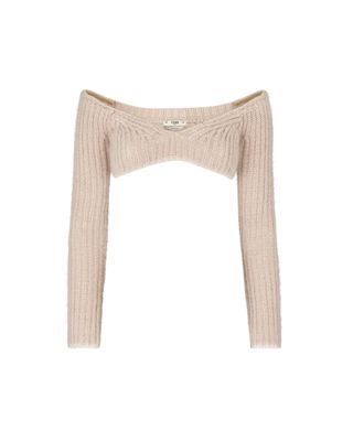 Ribbed Mohair Sweater