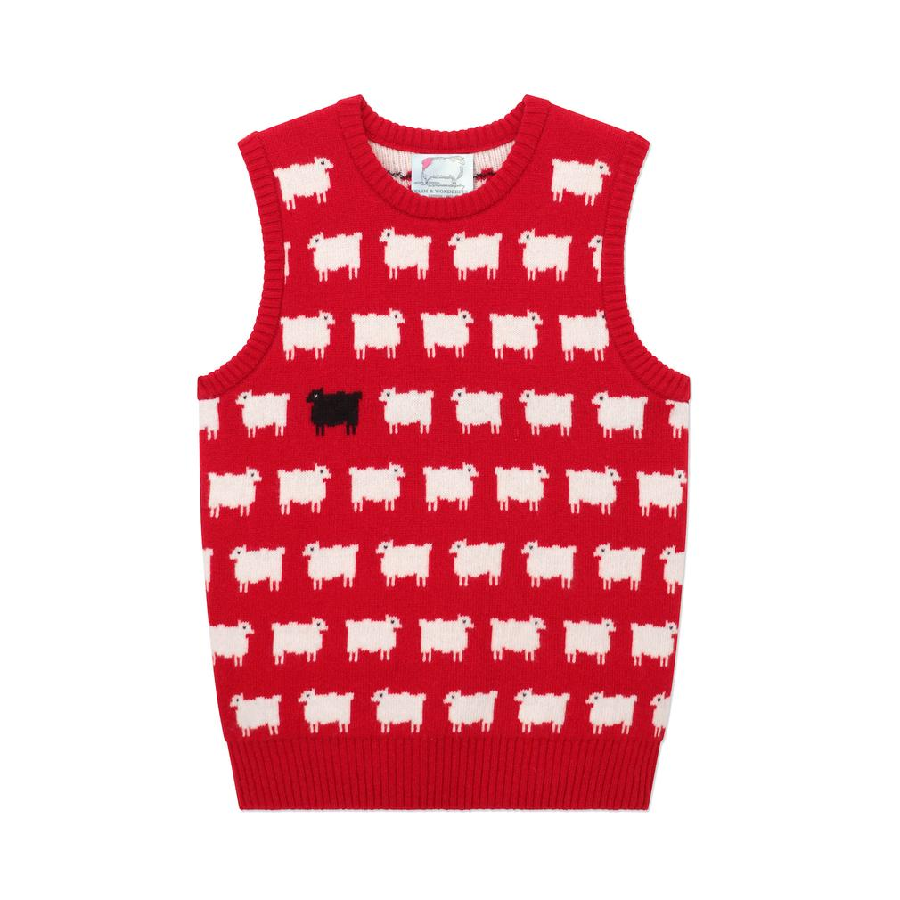 Sheep Sweater Vest