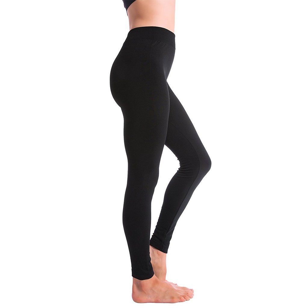 Seamless fleece leggings deals