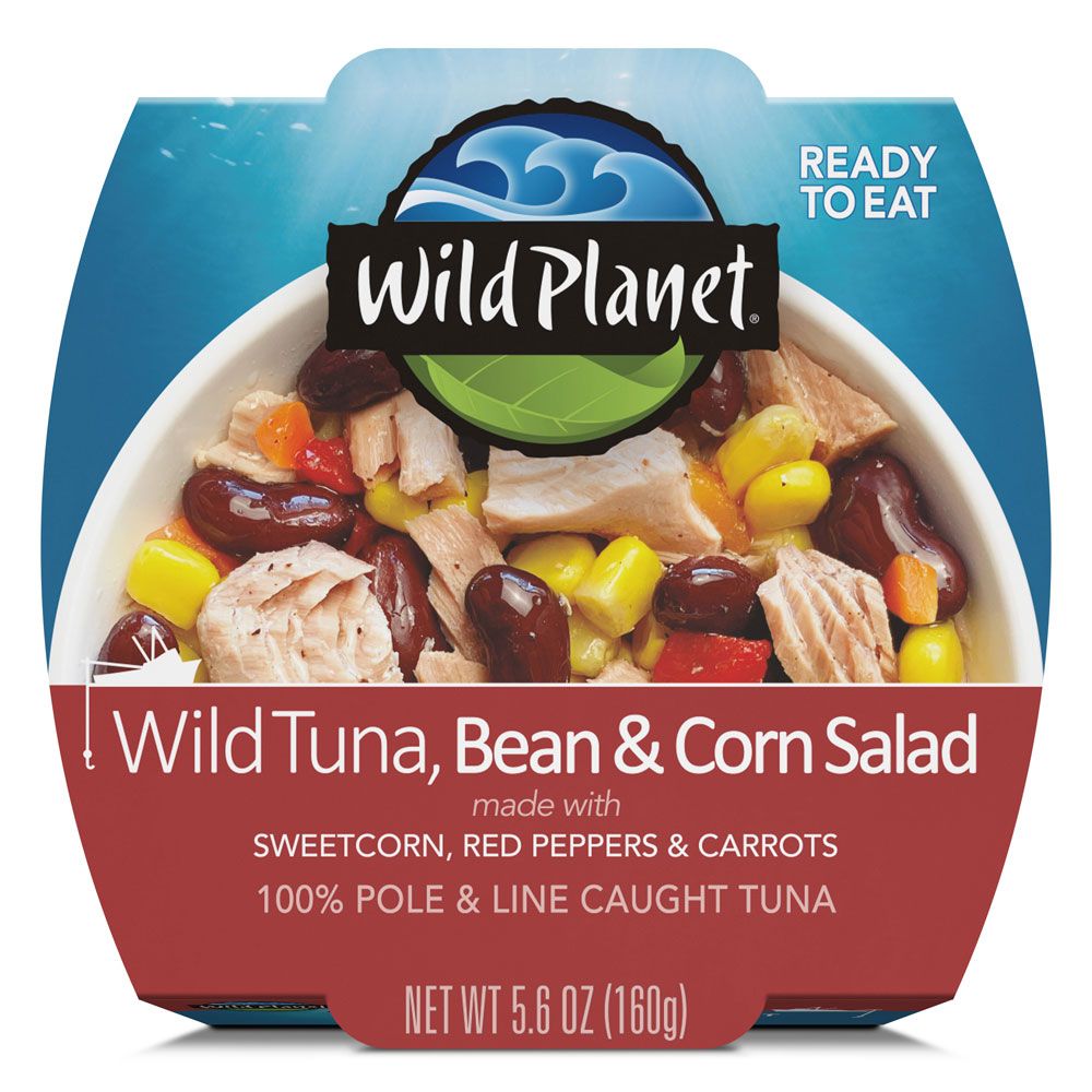 Wild Tuna, Bean & Corn Salad
