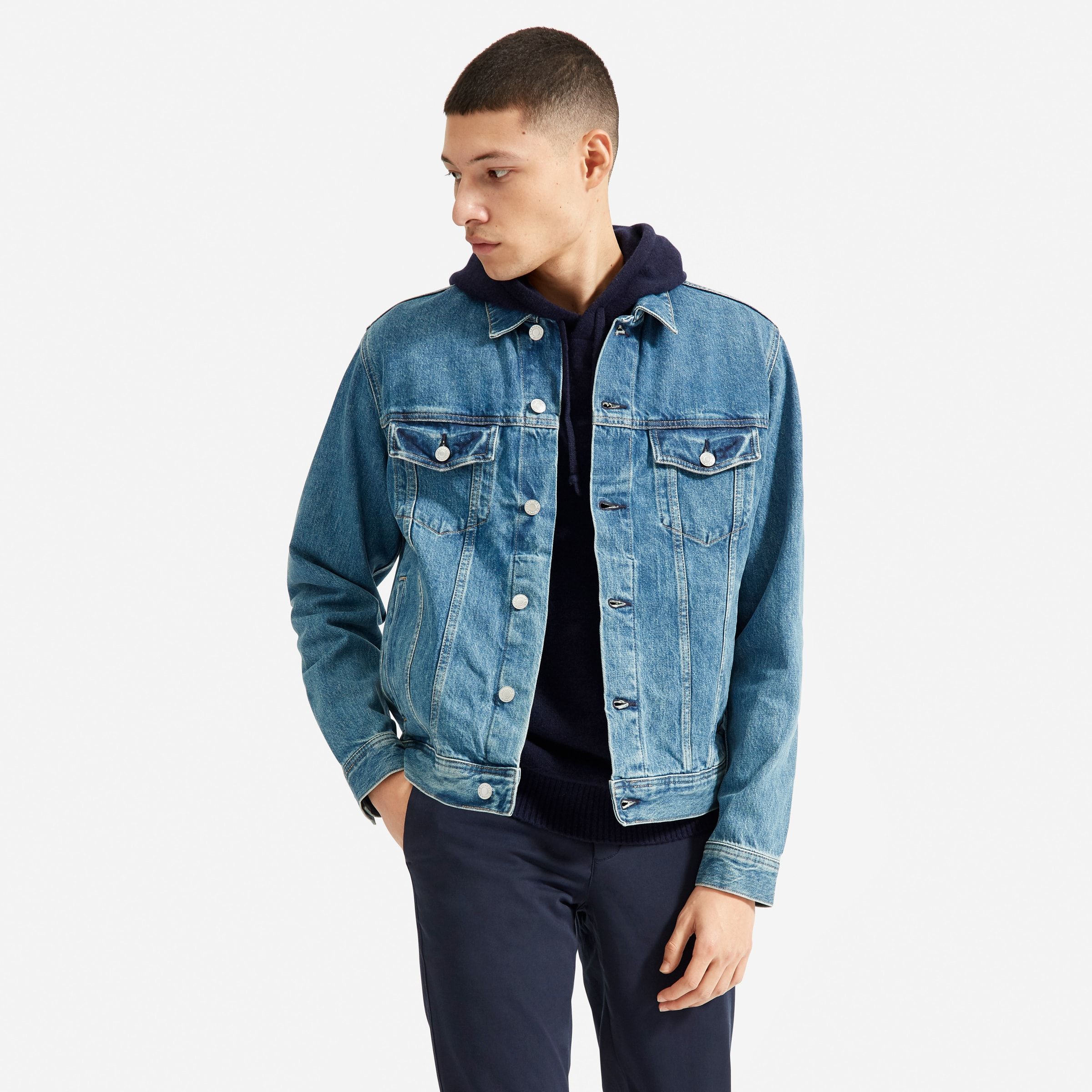 Jean jacket cheap on guys