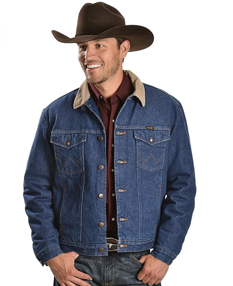 Wrangler Men's Concealed Carry Blanket-Lined Denim Jacket - Country  Outfitter