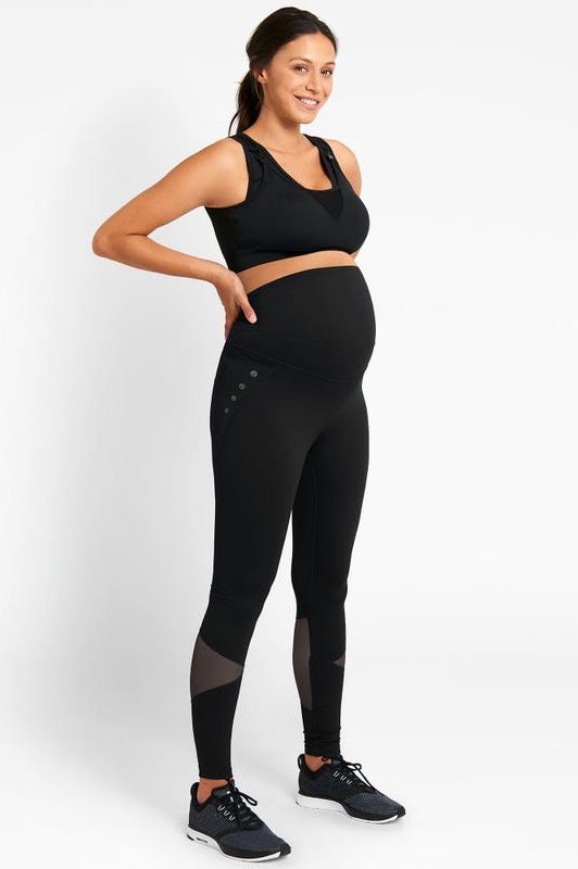  You Maternity Gym Legging With Mesh Sides