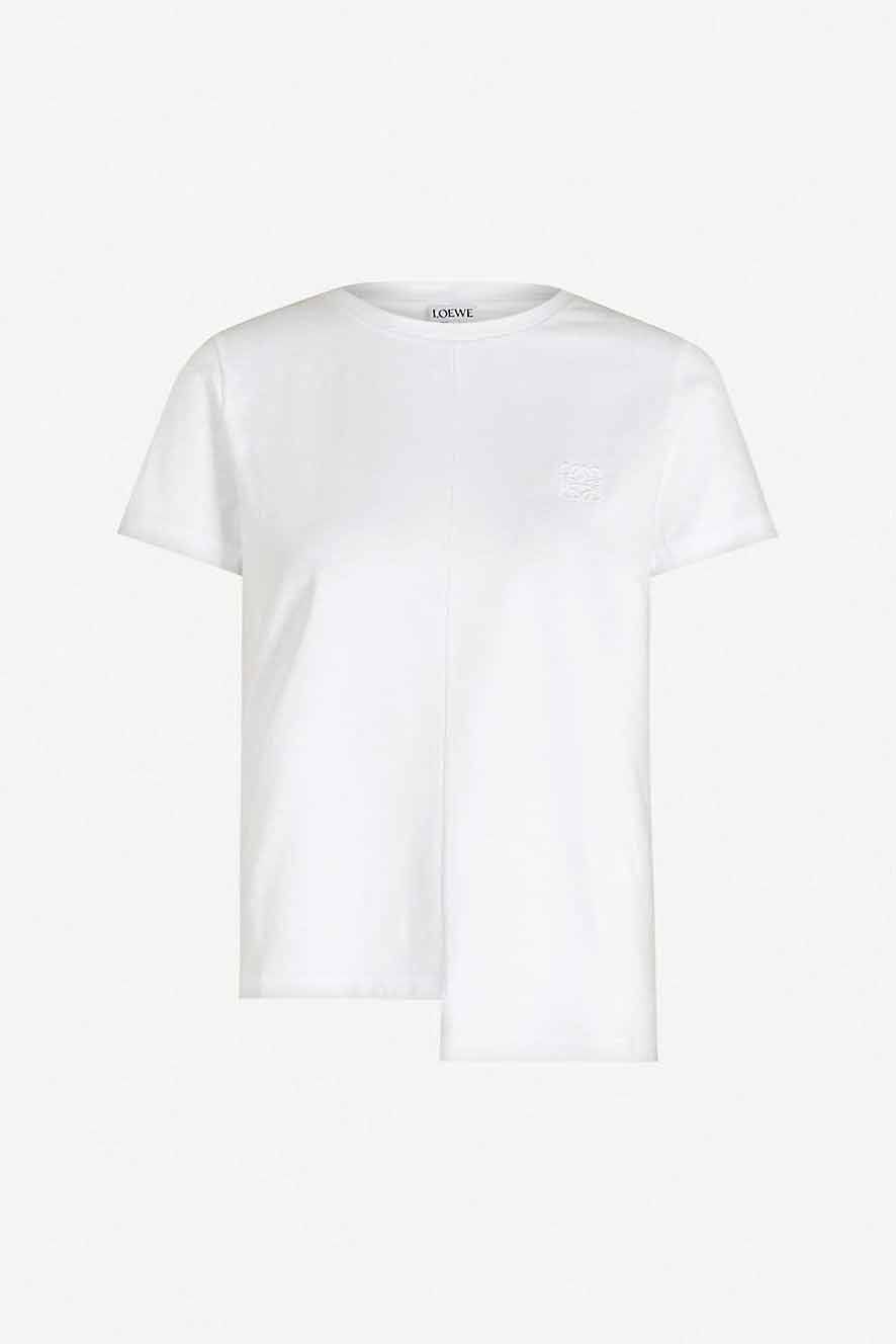 plain white t shirt girl