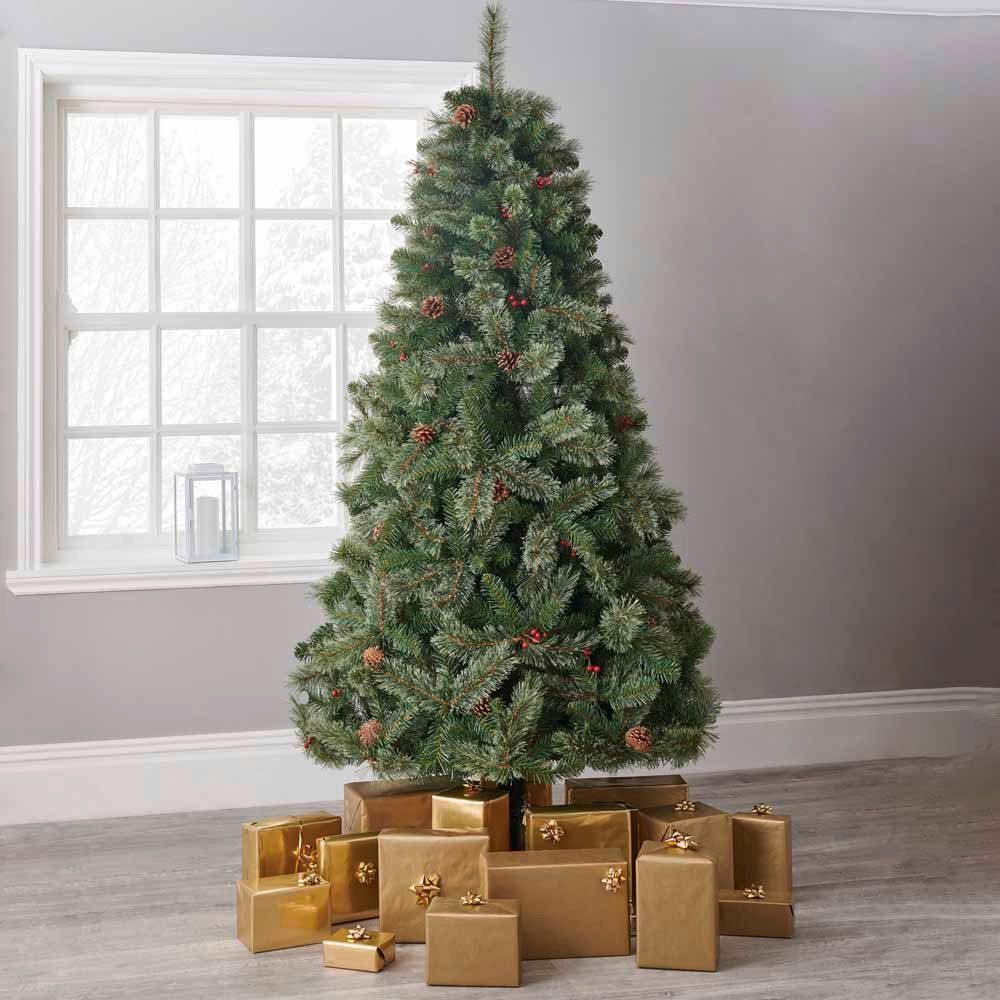 3ft Green Christmas Tree 100 cm Fir Indoor Pine Bushy Artificial Traditional New 