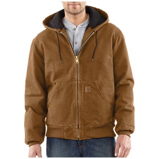 Carhartt Quilted Flannel Lined Sandstone Active Jacket Carhartt Quilted Flannel Lined Sandstone Active Jacket