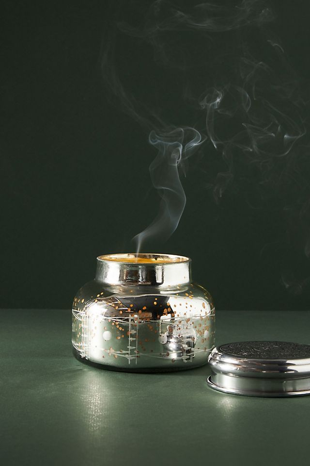 Capri Blue Volcano Mercury Glass Jar Candle