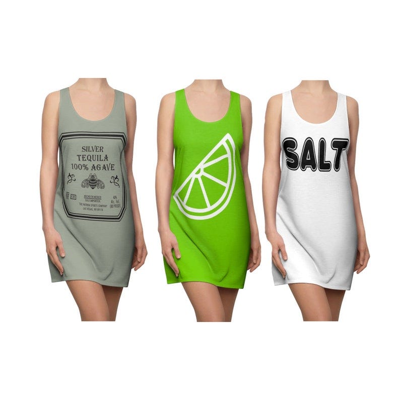 ElevenThirteenENT Tequila and Lime Group Costume