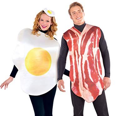 Disfraz de huevo y bacon