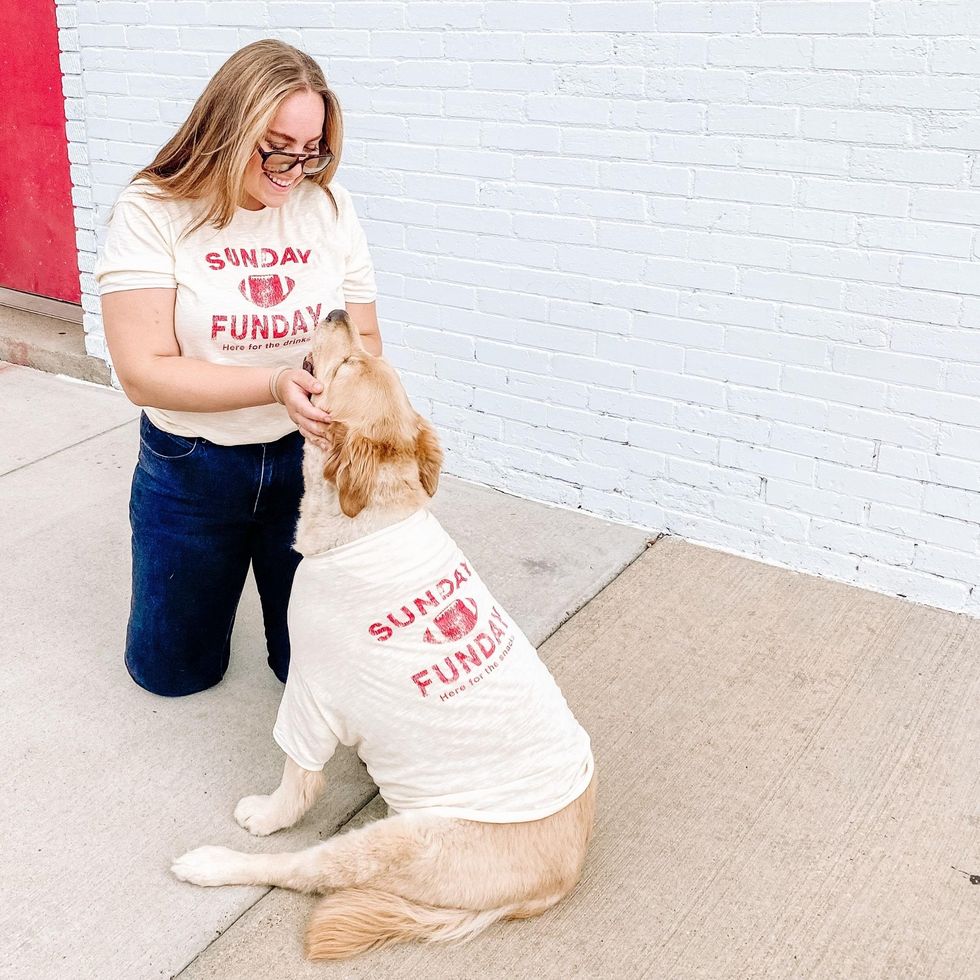 Clearance Deals Women's Funny Dogs Print Sweatshirts Crewneck