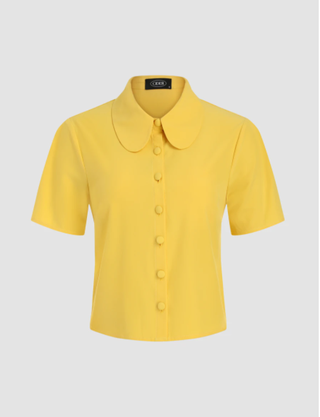 Yellow Button-Down