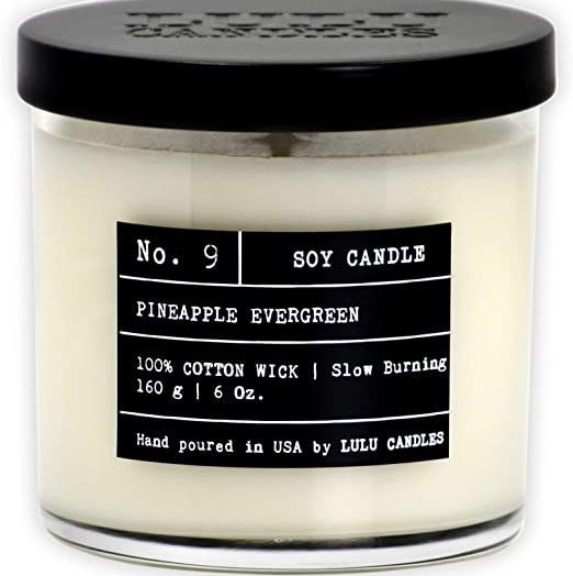 Pineapple Evergreen Scented Candle