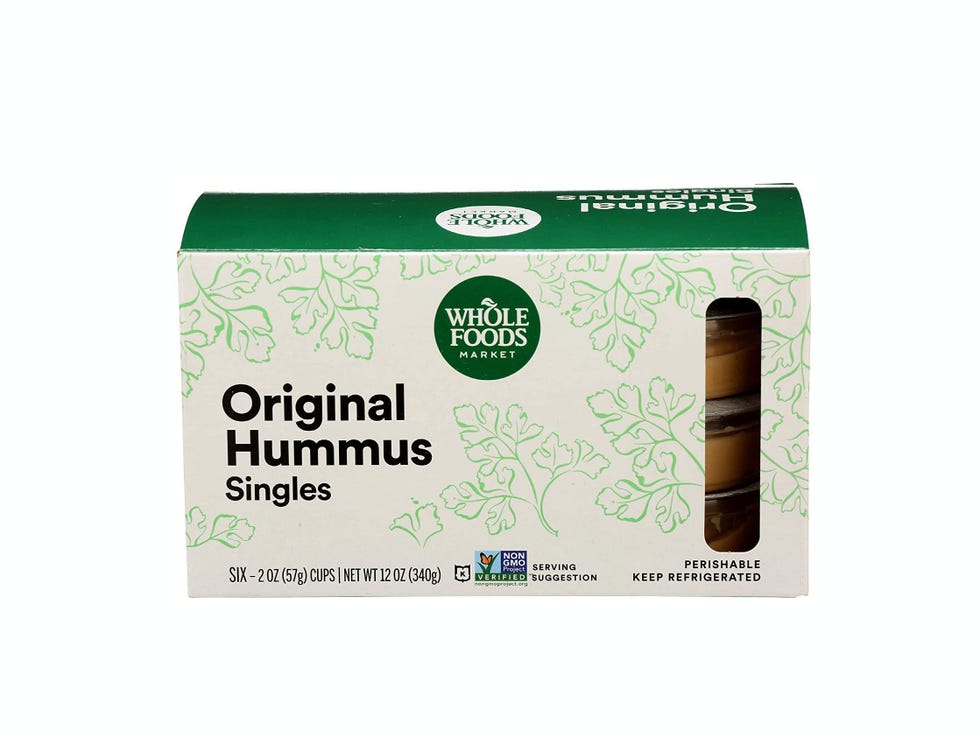 Whole Foods Hummus Singles and Veggies