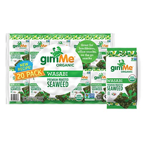 Roasted seaweed snacks