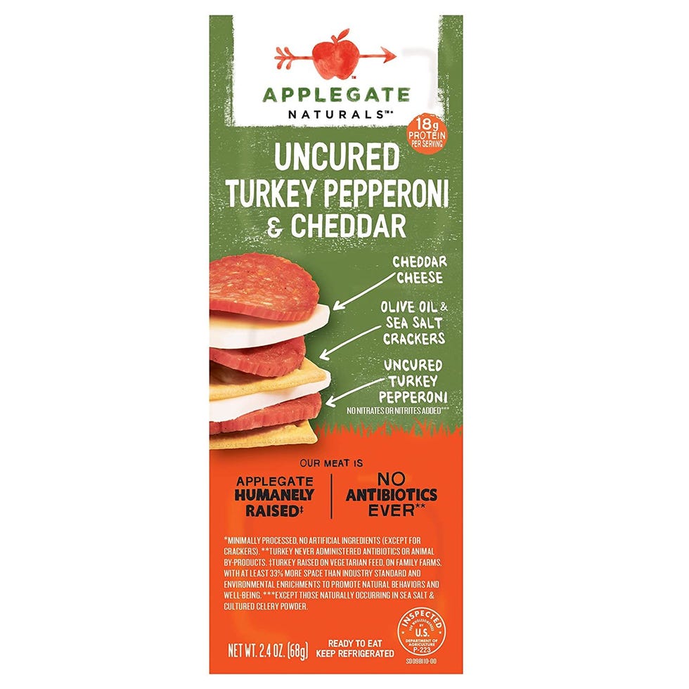 Applegate snack packs with turkey, pepperoni, etc. 