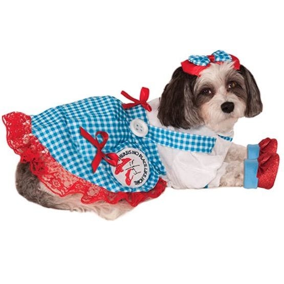 Wizard of Oz Dorothy Dog Costume