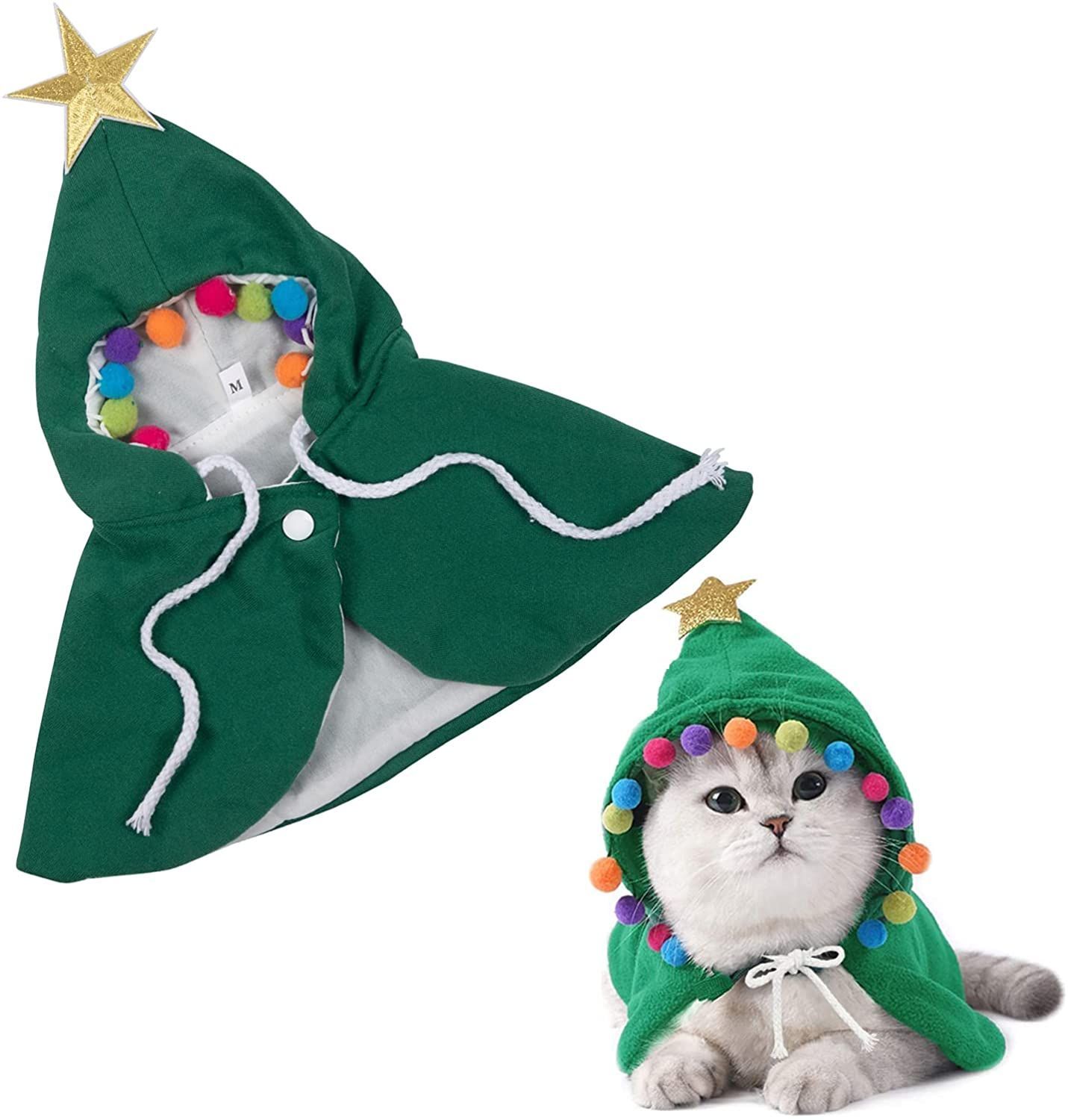 cat christmas tree costume