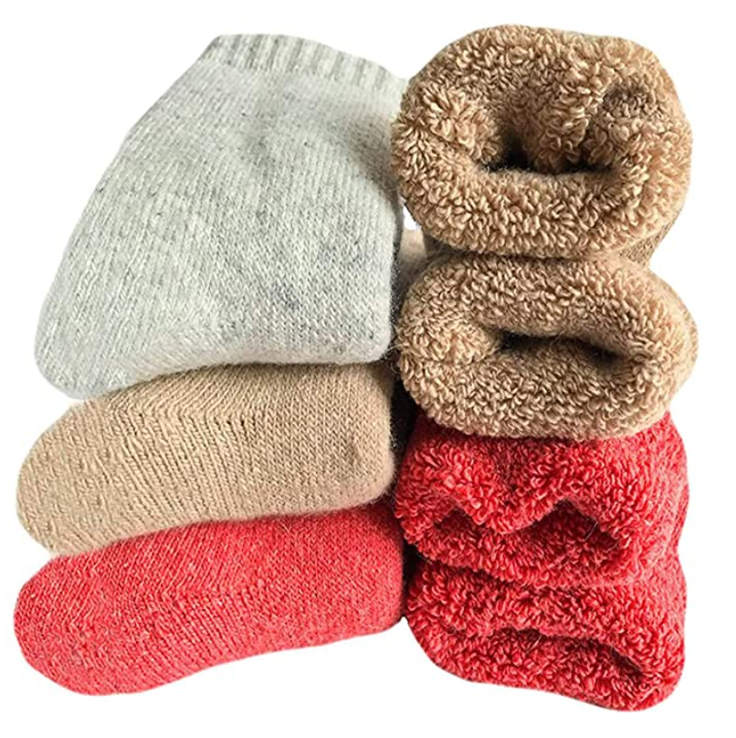 Womens Super Thick Wool Socks