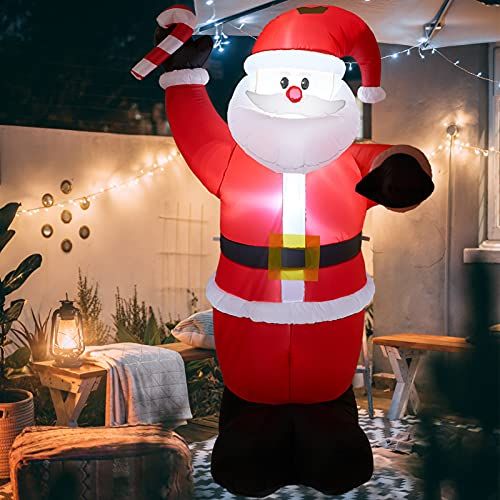 6 INFLATABLE XMAS DECORATIONS Airblown Waterproof LARGER 14” SIZE 