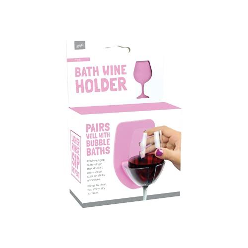 30 Watt Silicone Wine Glass Holder for Bath & Shower