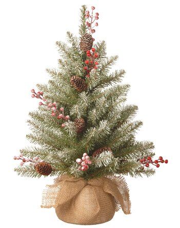 14 Mini Christmas Trees - Small Christmas Trees For Tabletop