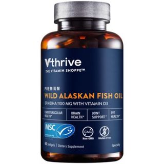 Vthrive The Vitamin Shoppe Premium Wild Alaskan Fish Oil 