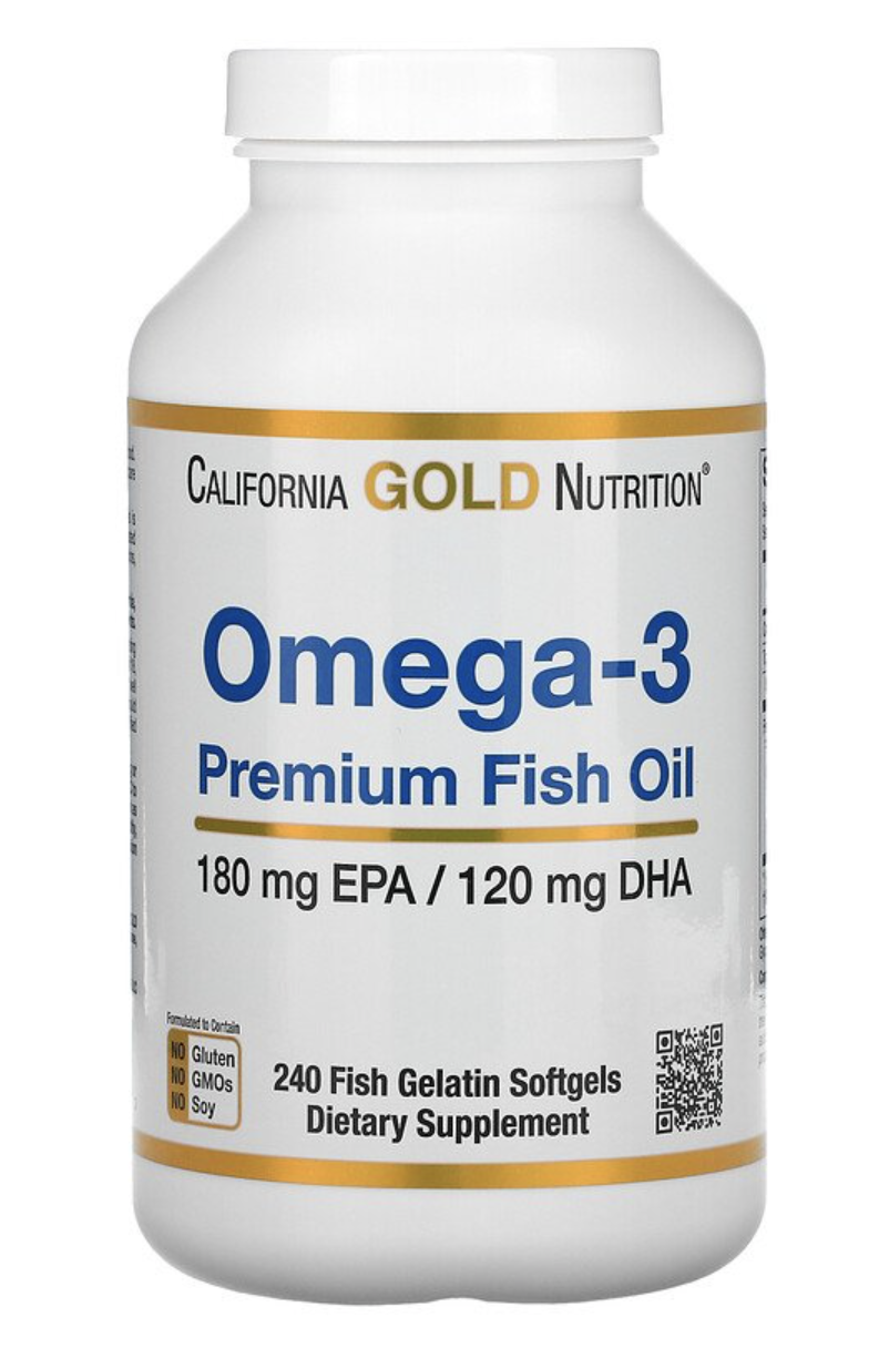 California Gold Nutrition, オメガ3、プレミアムフィッシュオイル