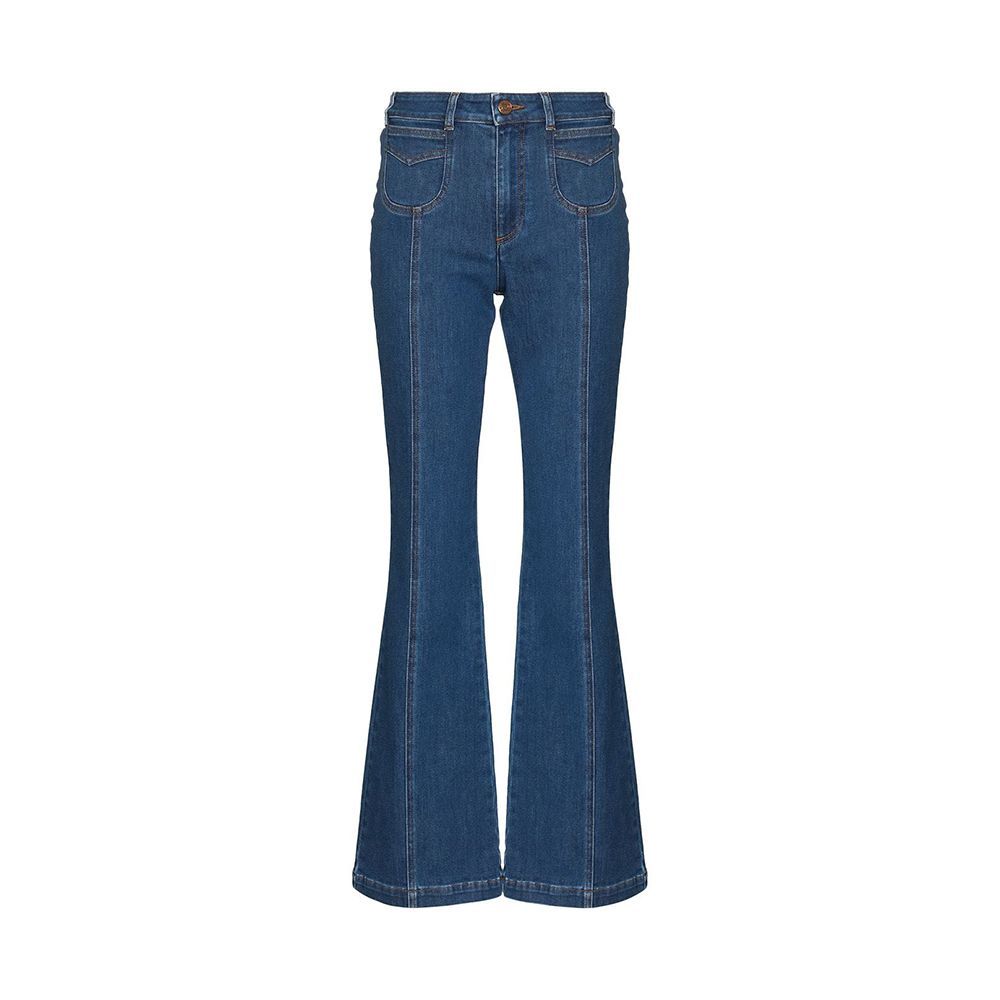 Emily Flared Denim Trousers