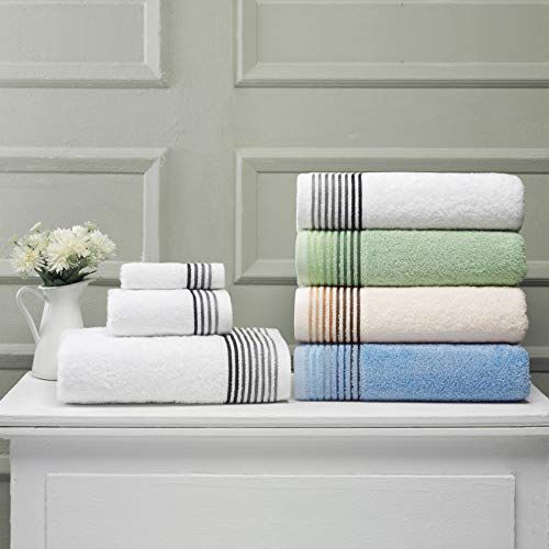 Bennett and Shea 8-Piece Luxury Bath Towel Set, Odor Resistant, Premium Towels for Bathroom, Highly Absorbent and Quick Dry Bath Towels, Extra Soft