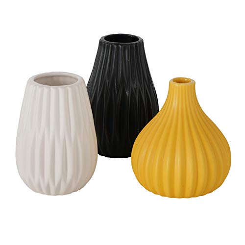 3 Jarrones de cerámica