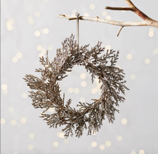 Mini Sparkle Wreath Christmas Decoration