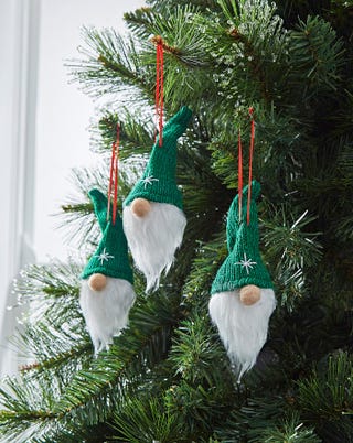 Set of 4 Gonk Hanging Baubles