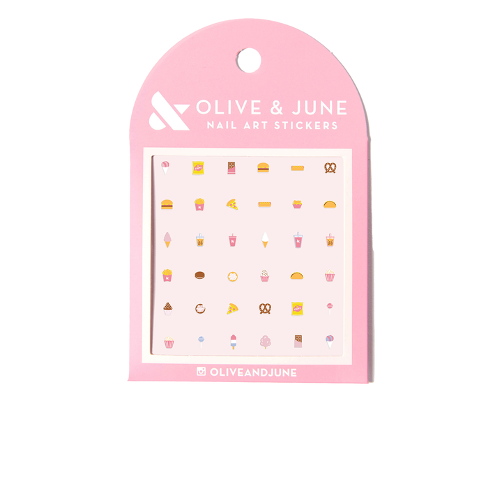 Snack Time Nail Stickers
